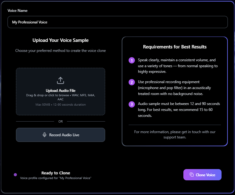 Voice Cloning Demo
